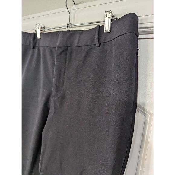 Frame Le Crop Mini Boot Pants women's size‎ 14 black office career - Picture 4 of 9